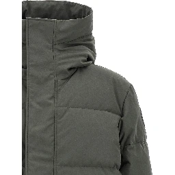 Bicolor Polyester Parka