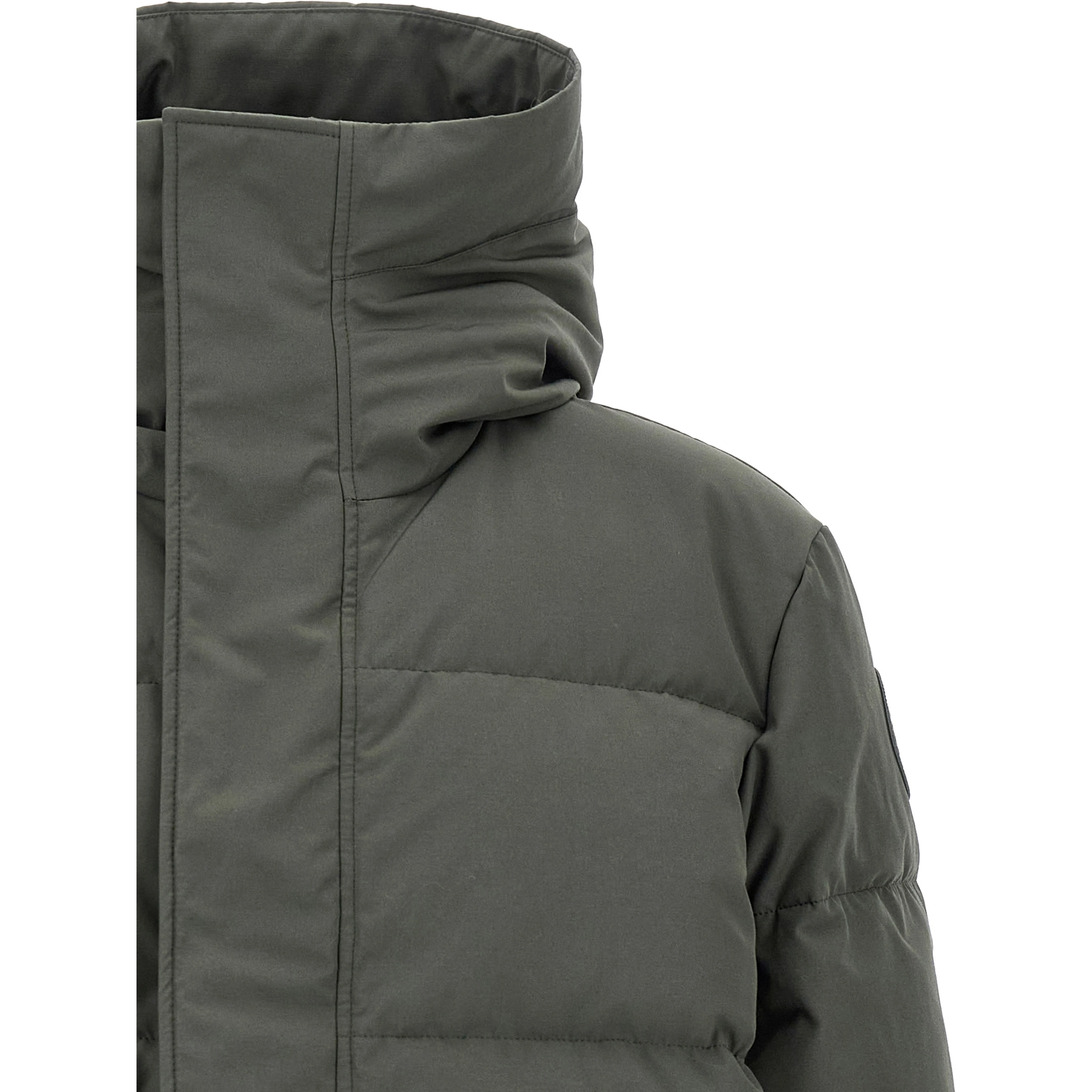 Bicolor Polyester Parka