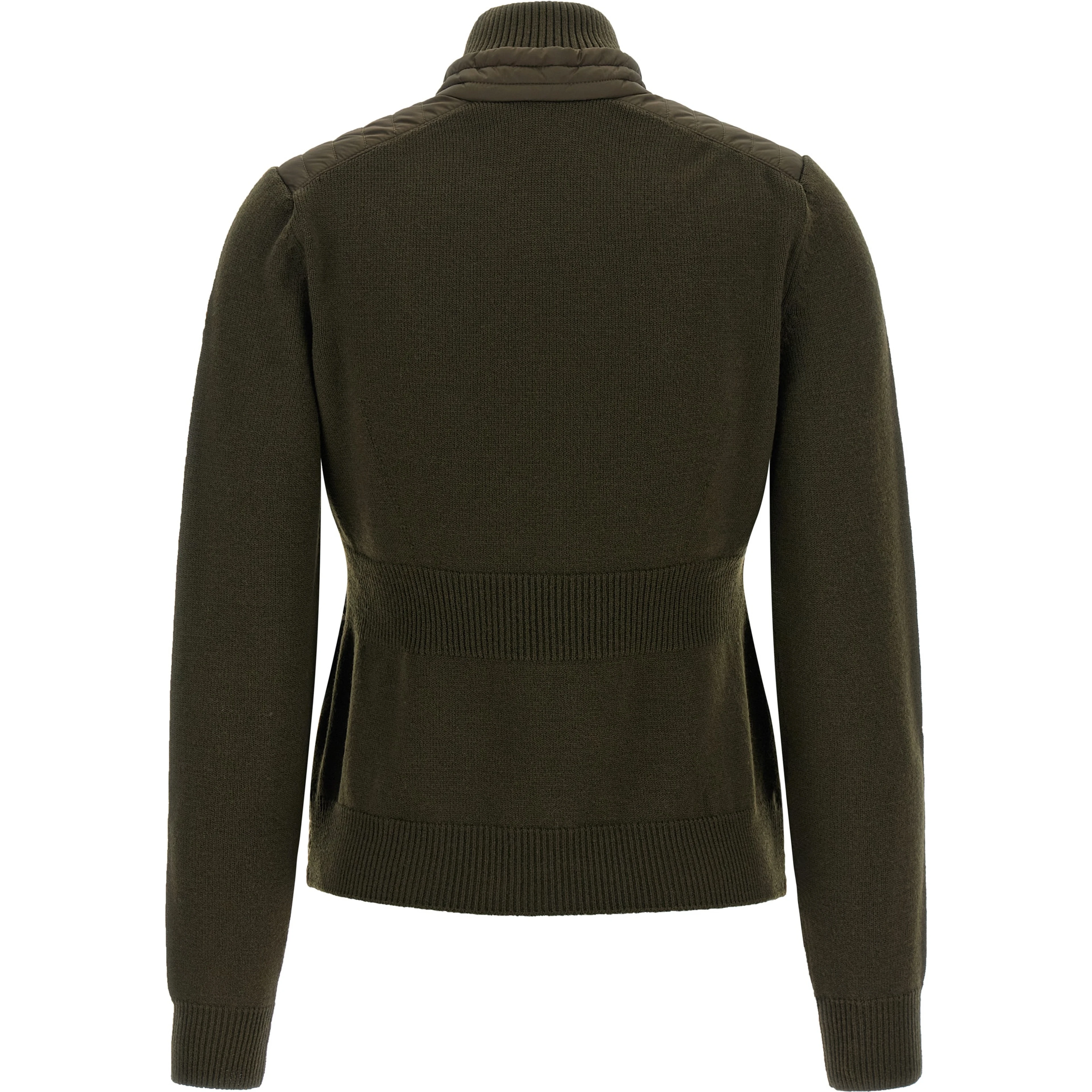 Bicolor Polyamide Cardigan