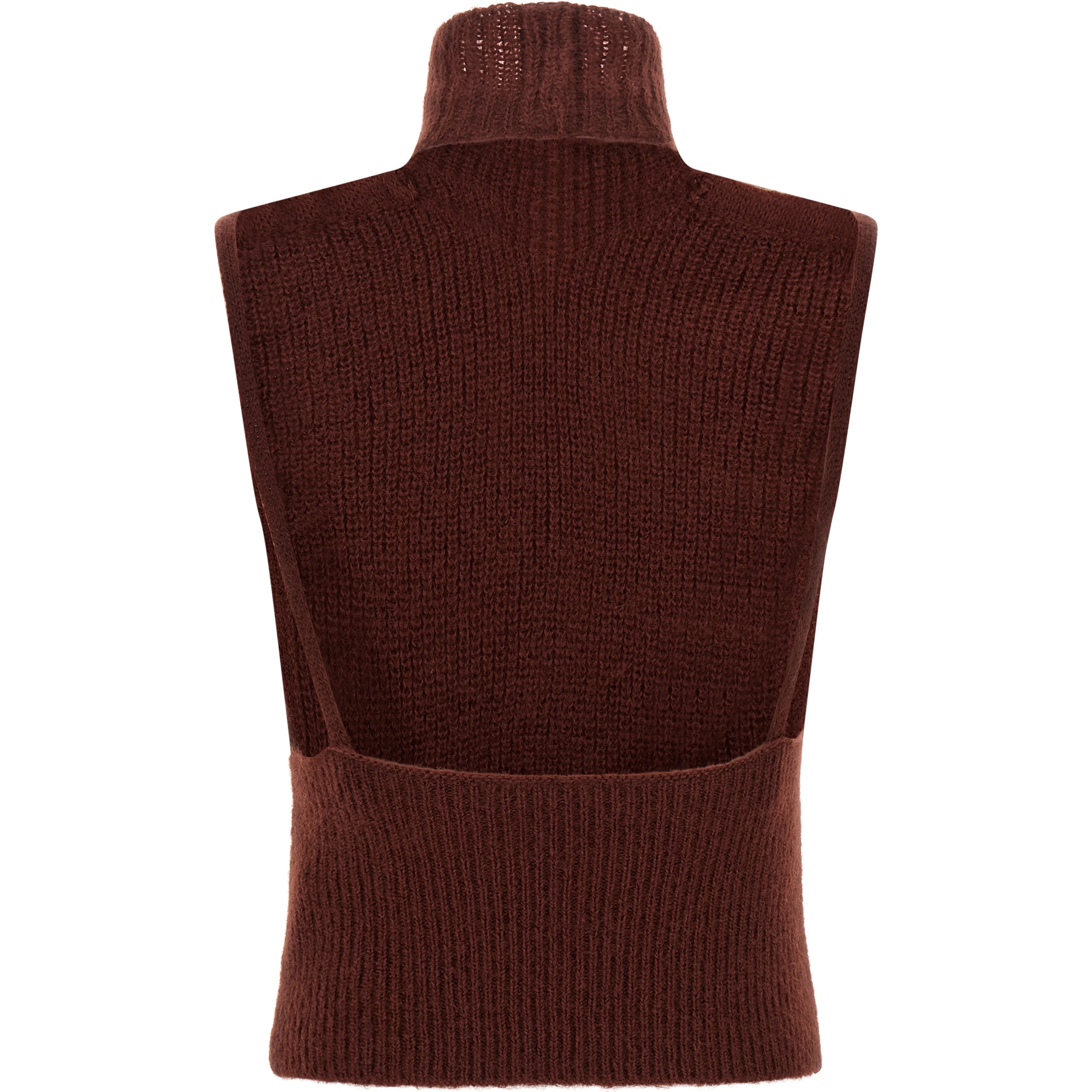 Bordeaux Wool Cardigan
