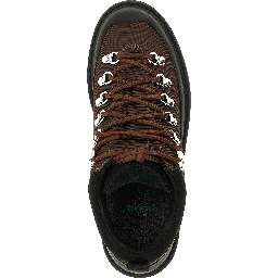 Brown Polyester Ankle Boots