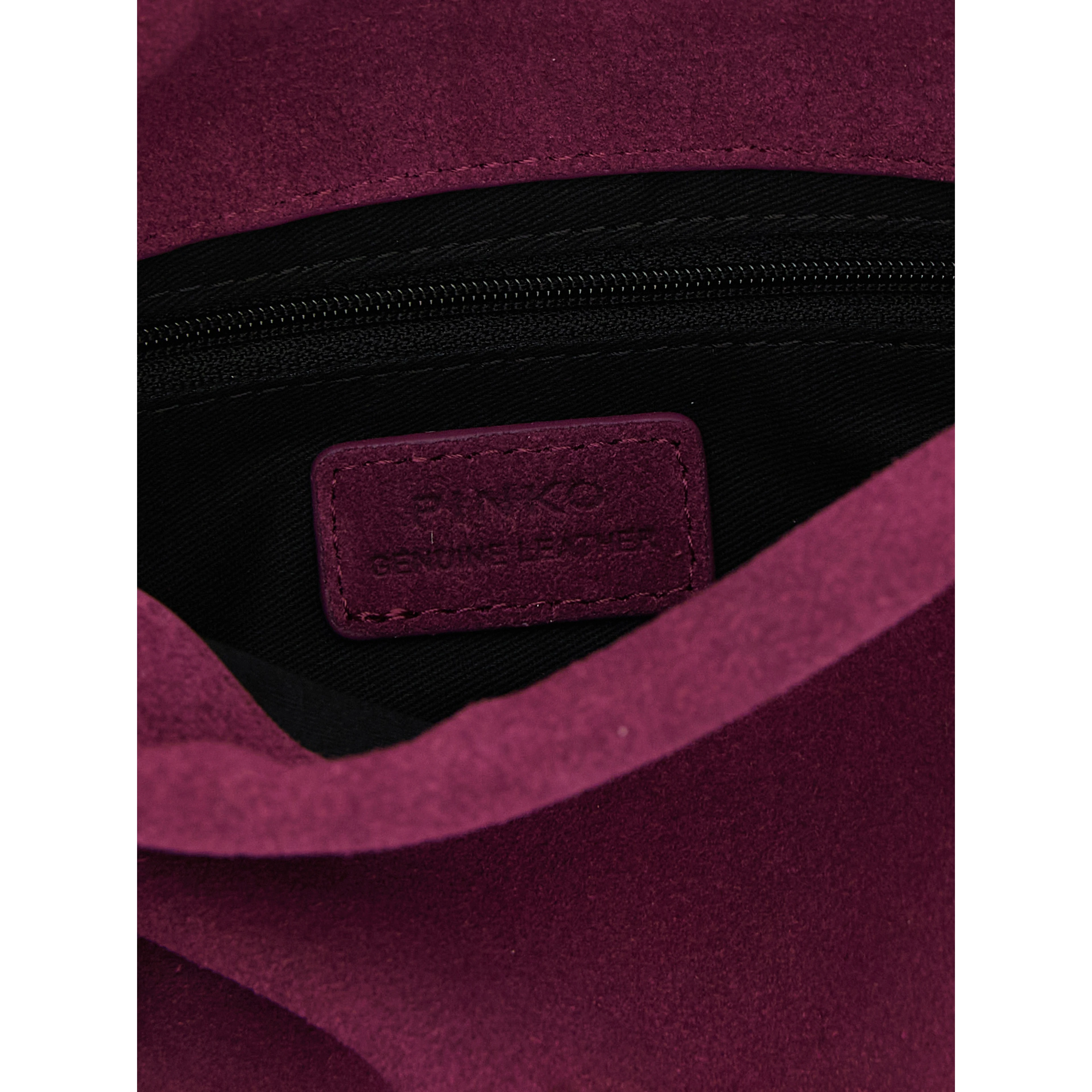 Purple Lambskin Clutch Bag
