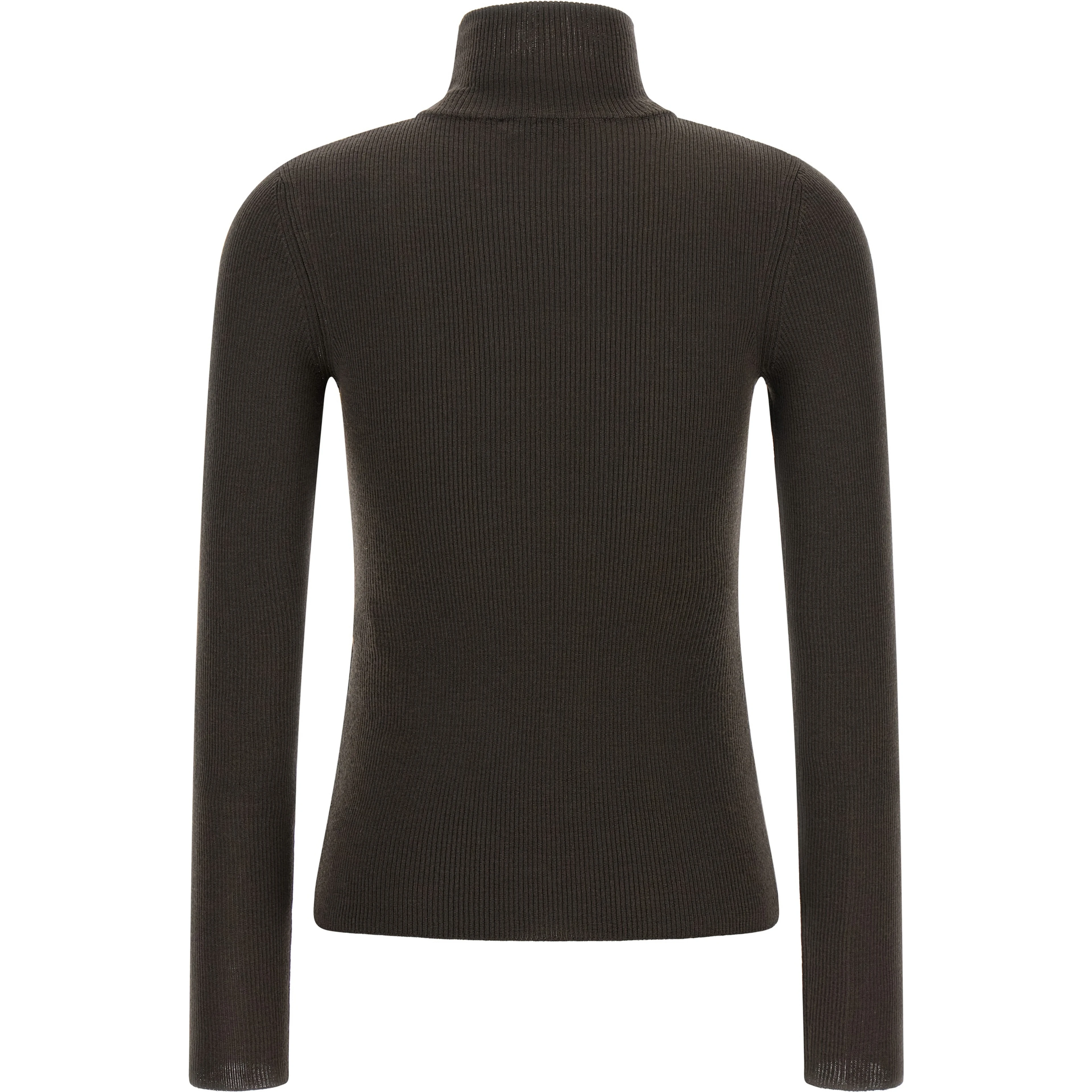 Brown Virgin Wool Cardigan