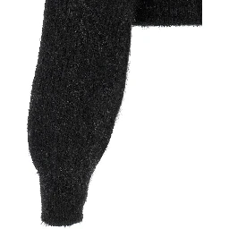 Black Wool Cardigan