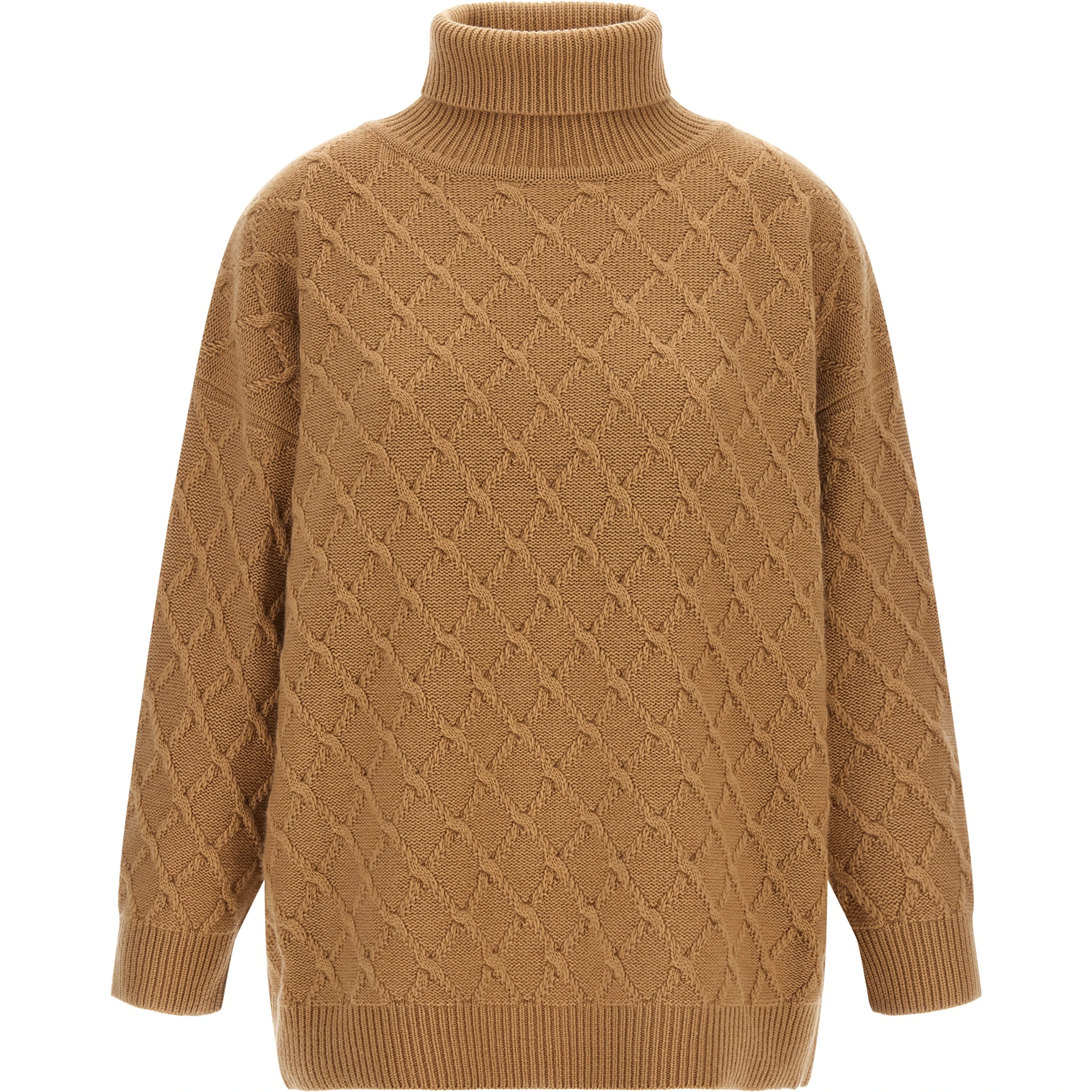 Beige Wool Cardigan