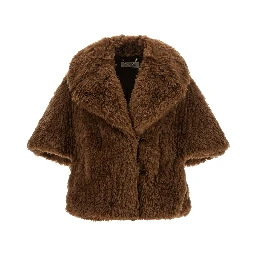 Brown Virgin Wool Coat