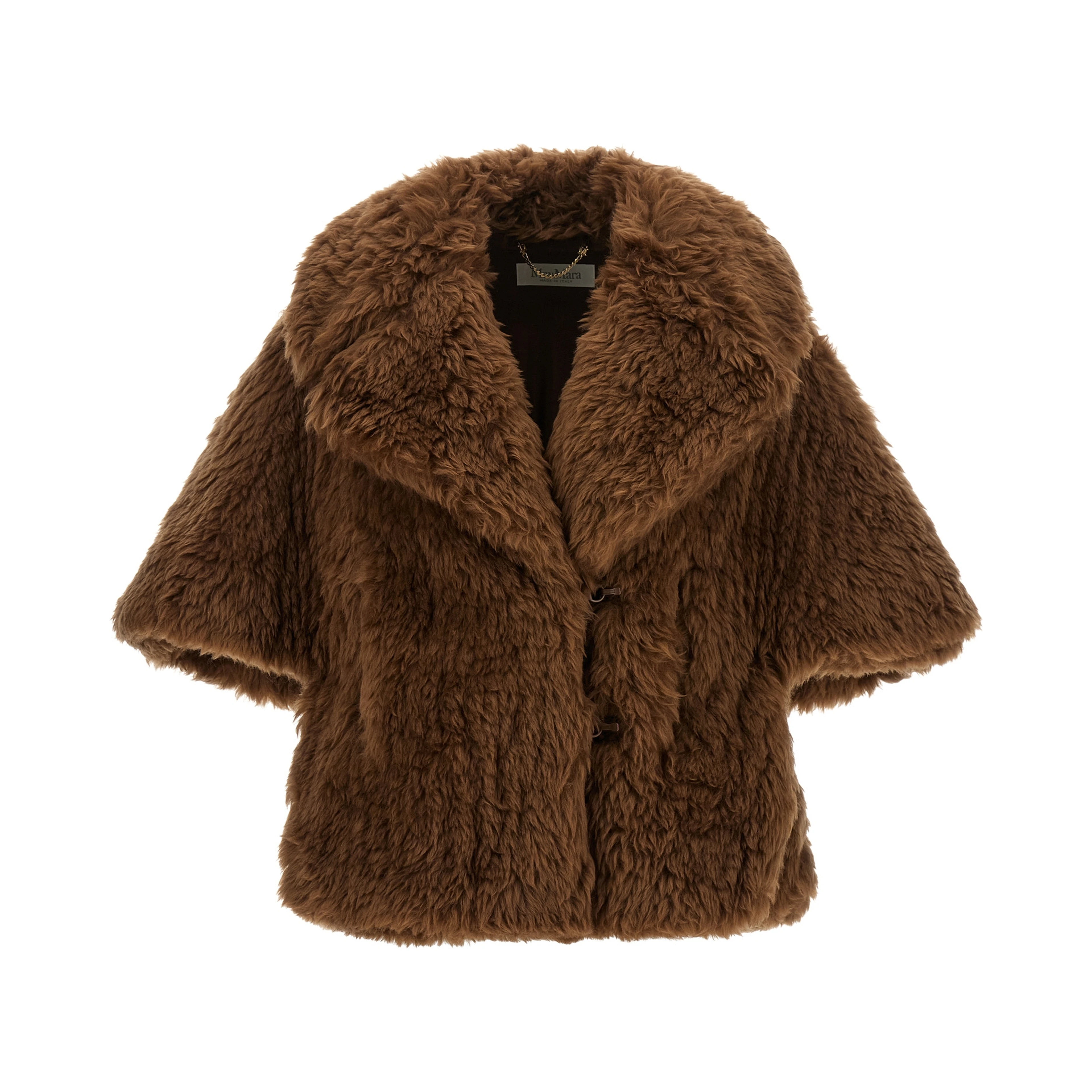 Brown Virgin Wool Coat