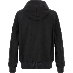 Black Polyester Shell Jacket