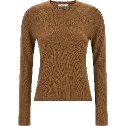 Beige Virgin Wool Cardigan