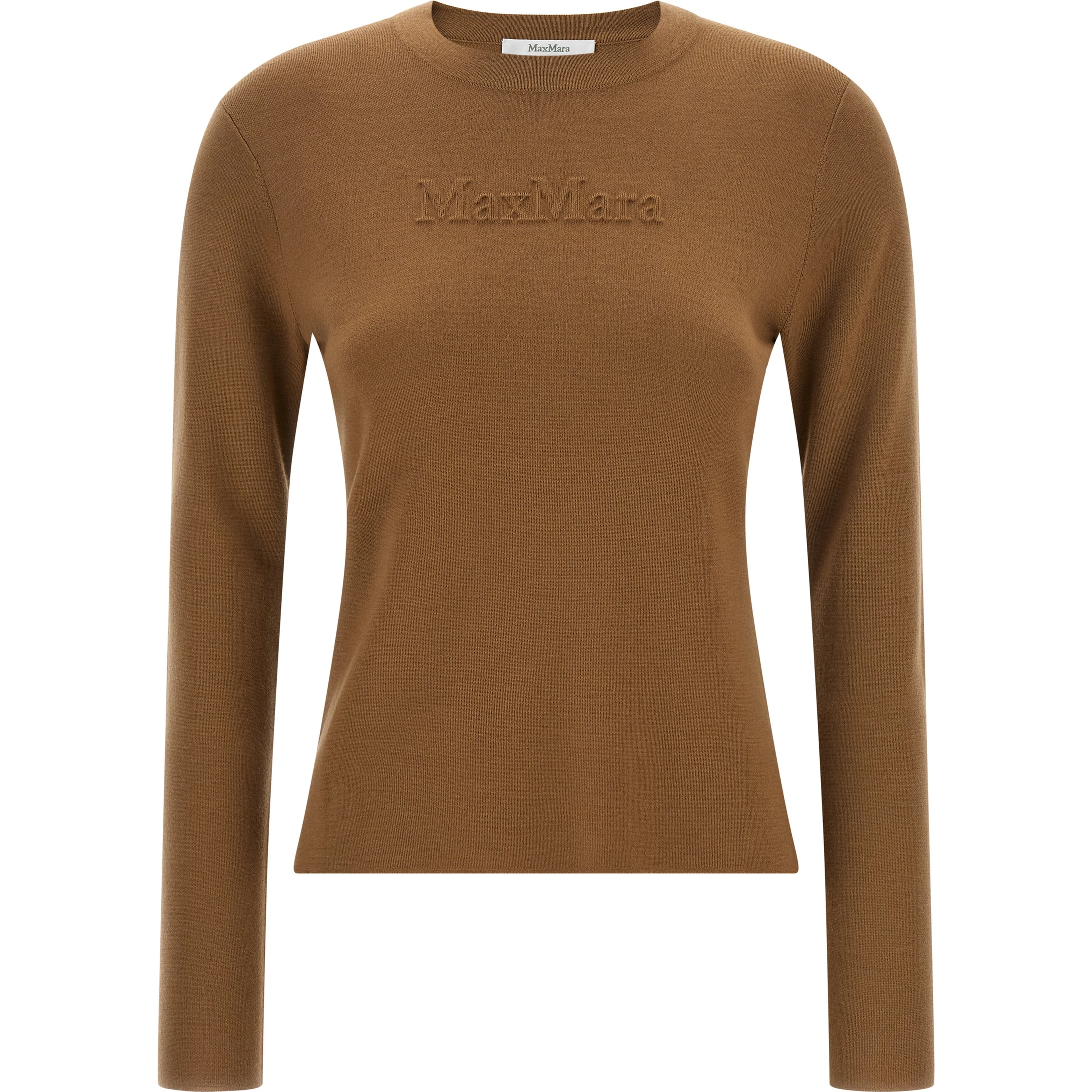 Beige Virgin Wool Cardigan