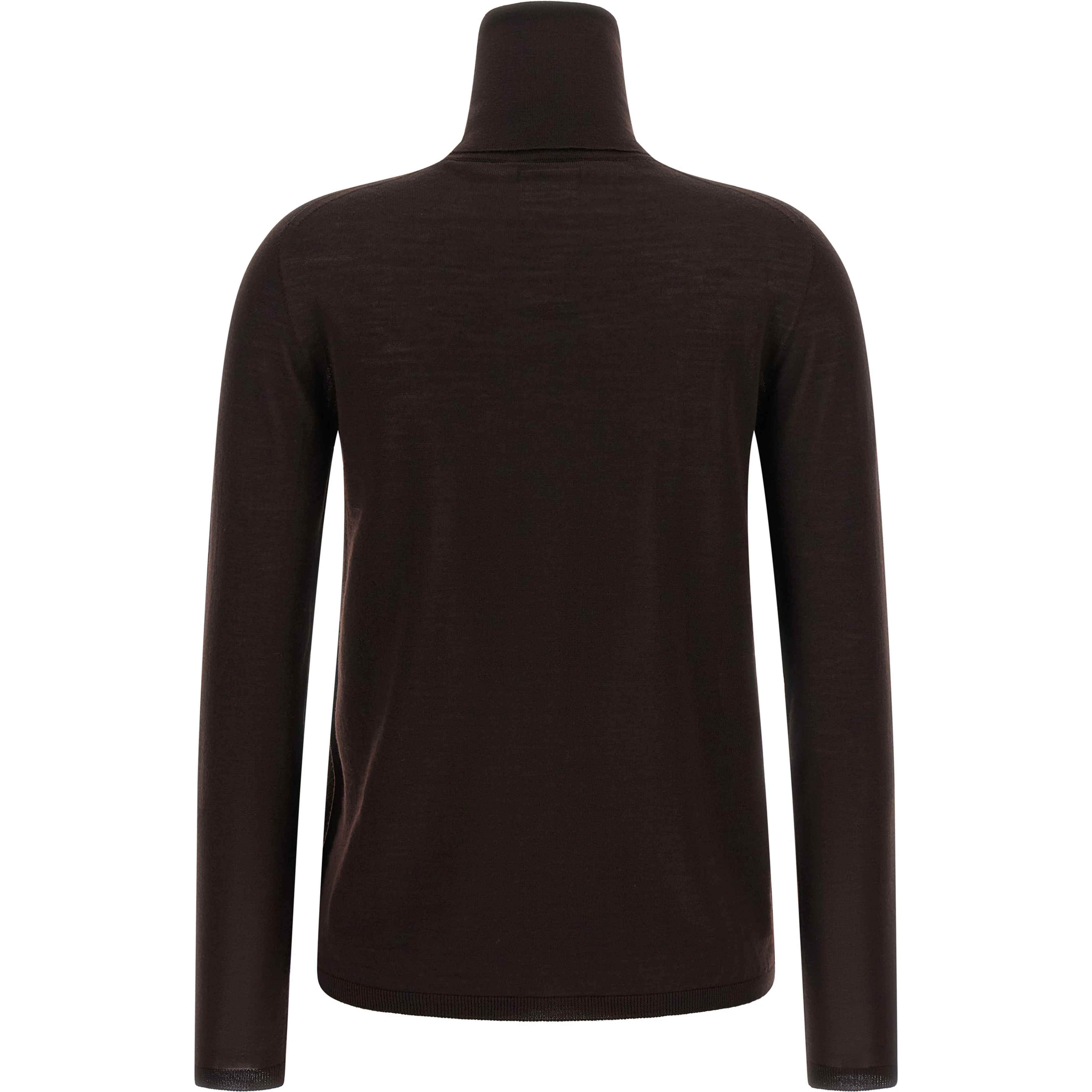 Brown Virgin Wool Cardigan