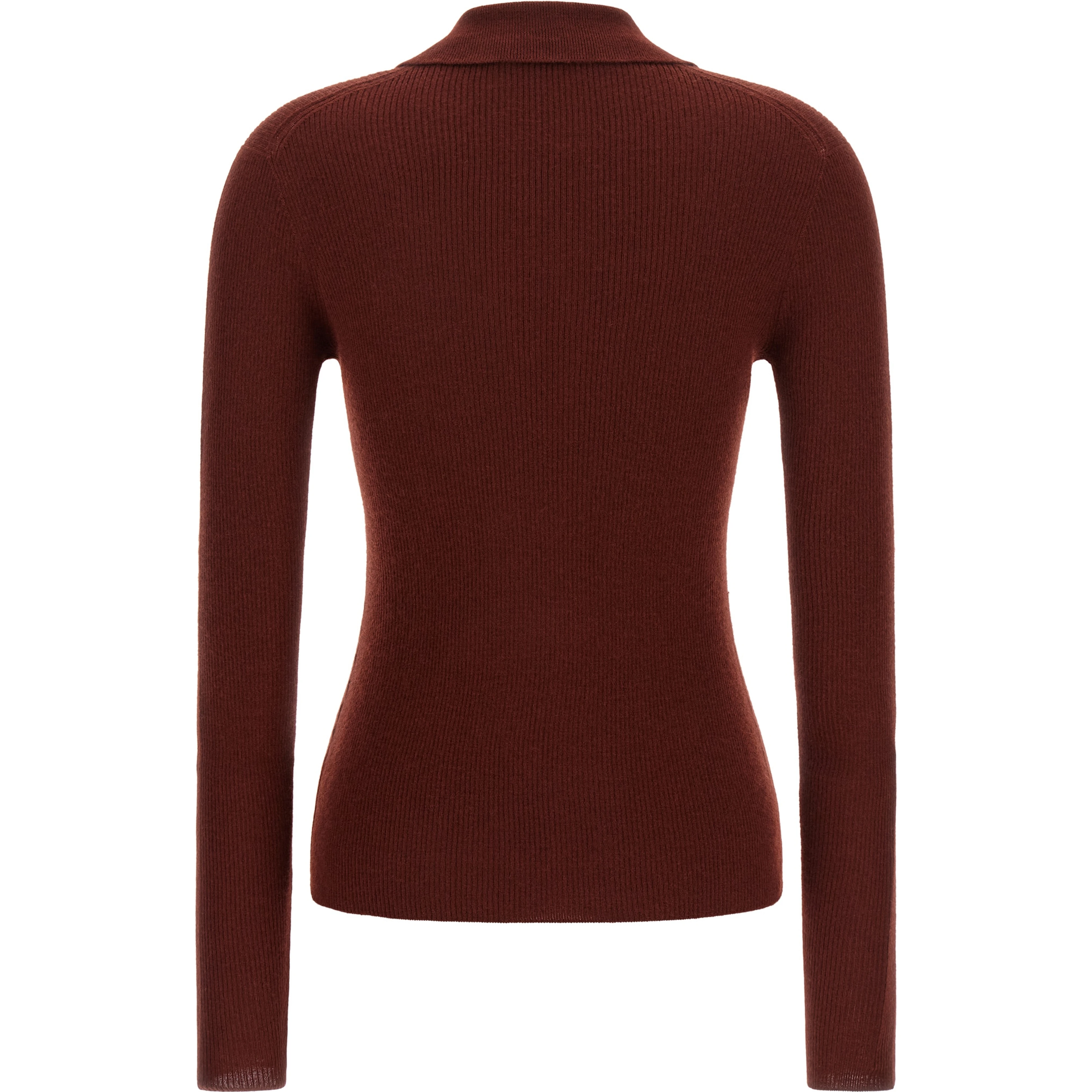 Bordeaux Cashmere Polo Shirt