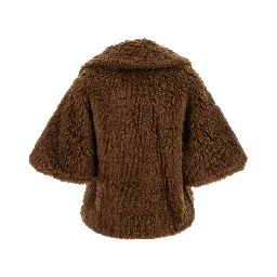 Brown Virgin Wool Coat