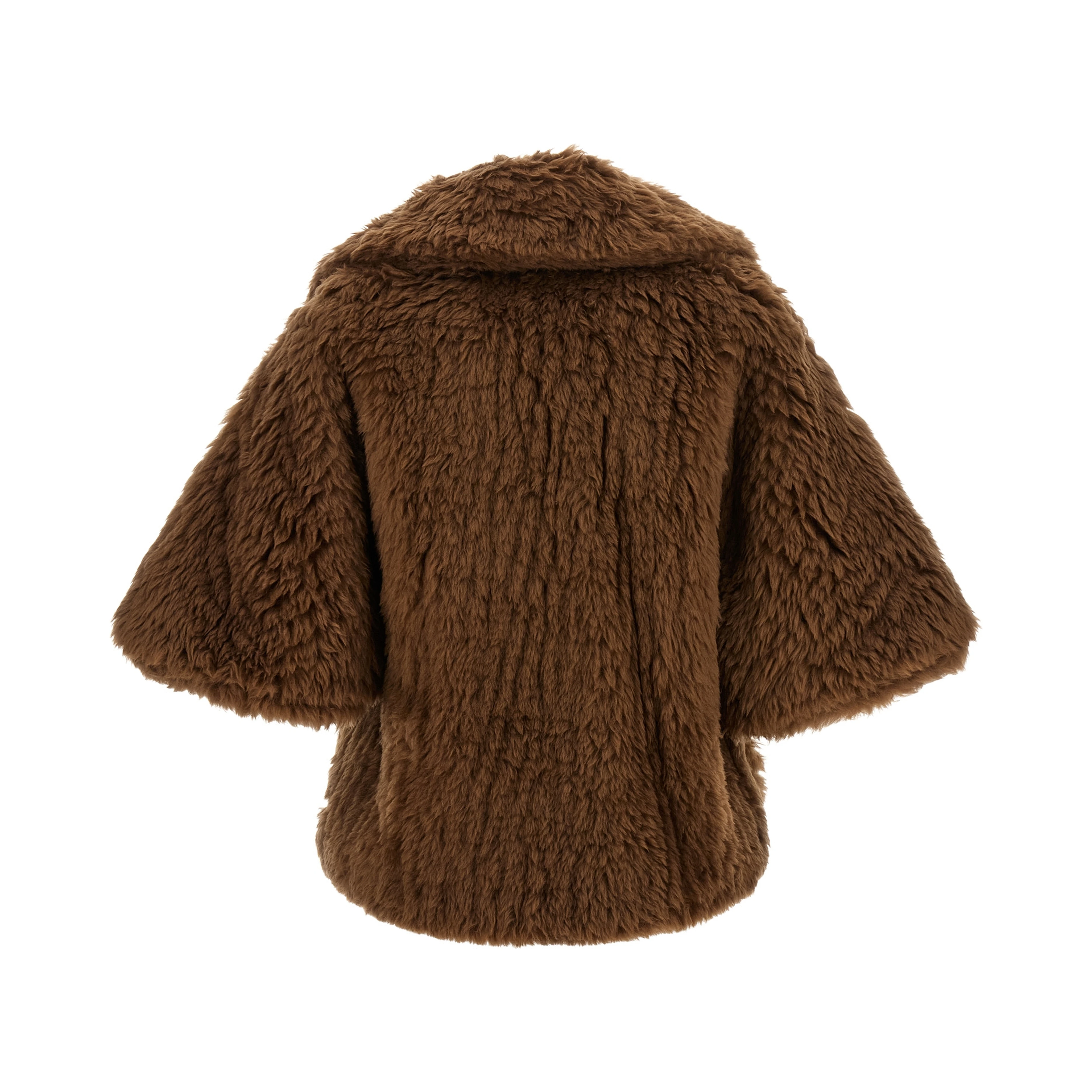 Brown Virgin Wool Coat