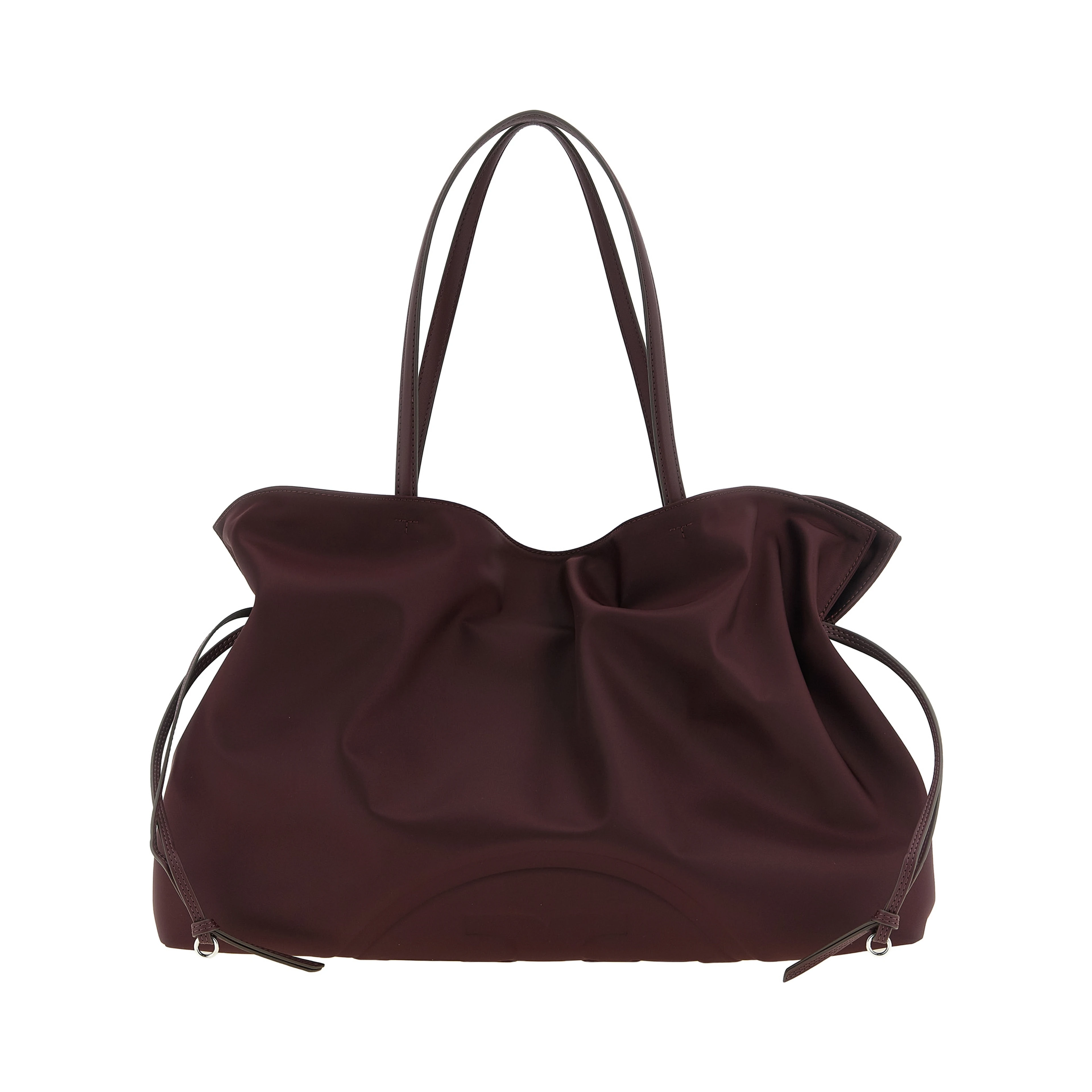 Bordeaux Polyamide Shoulder Bag