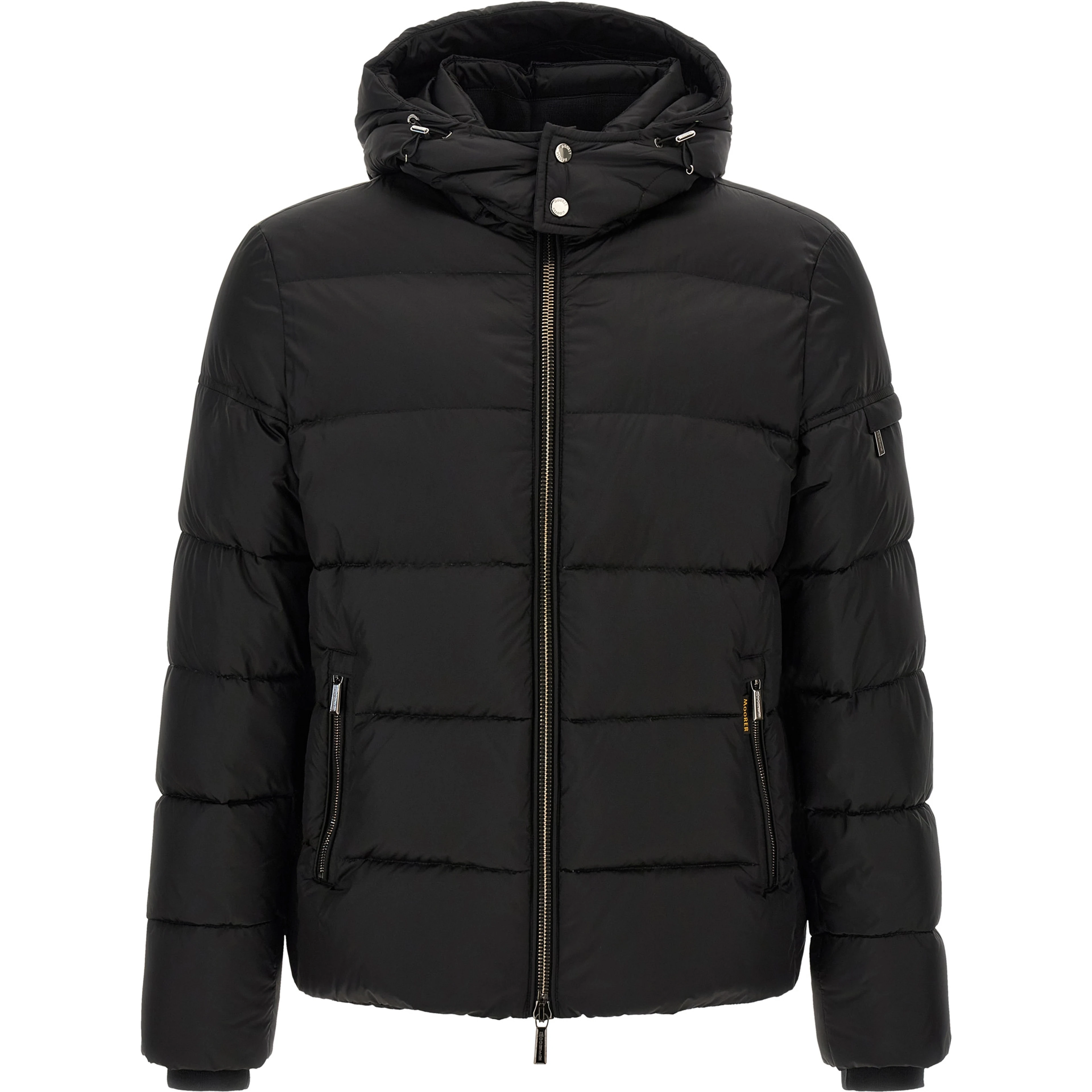 Black Wool Bomber