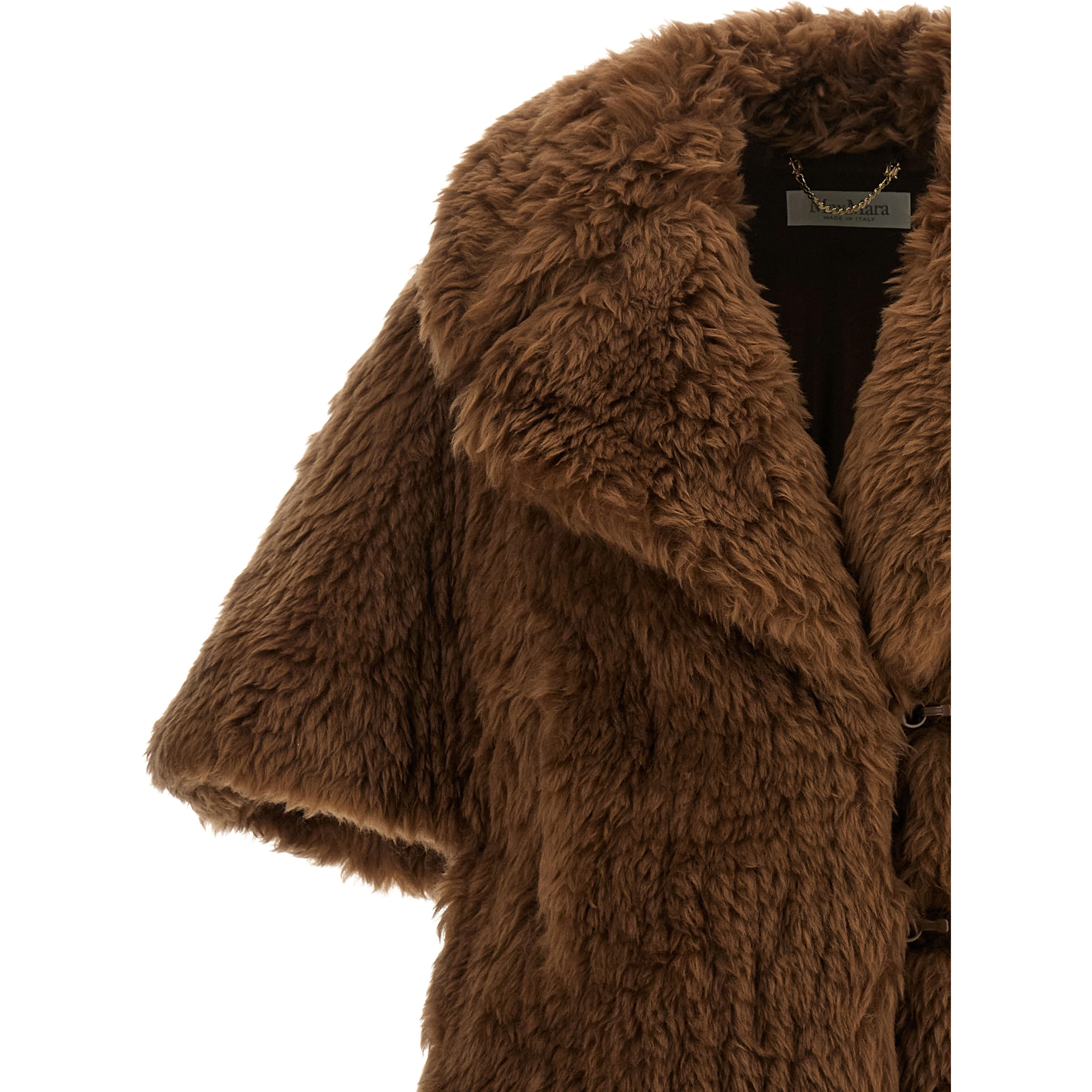 Brown Virgin Wool Coat