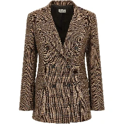 Brown Viscose Blazer
