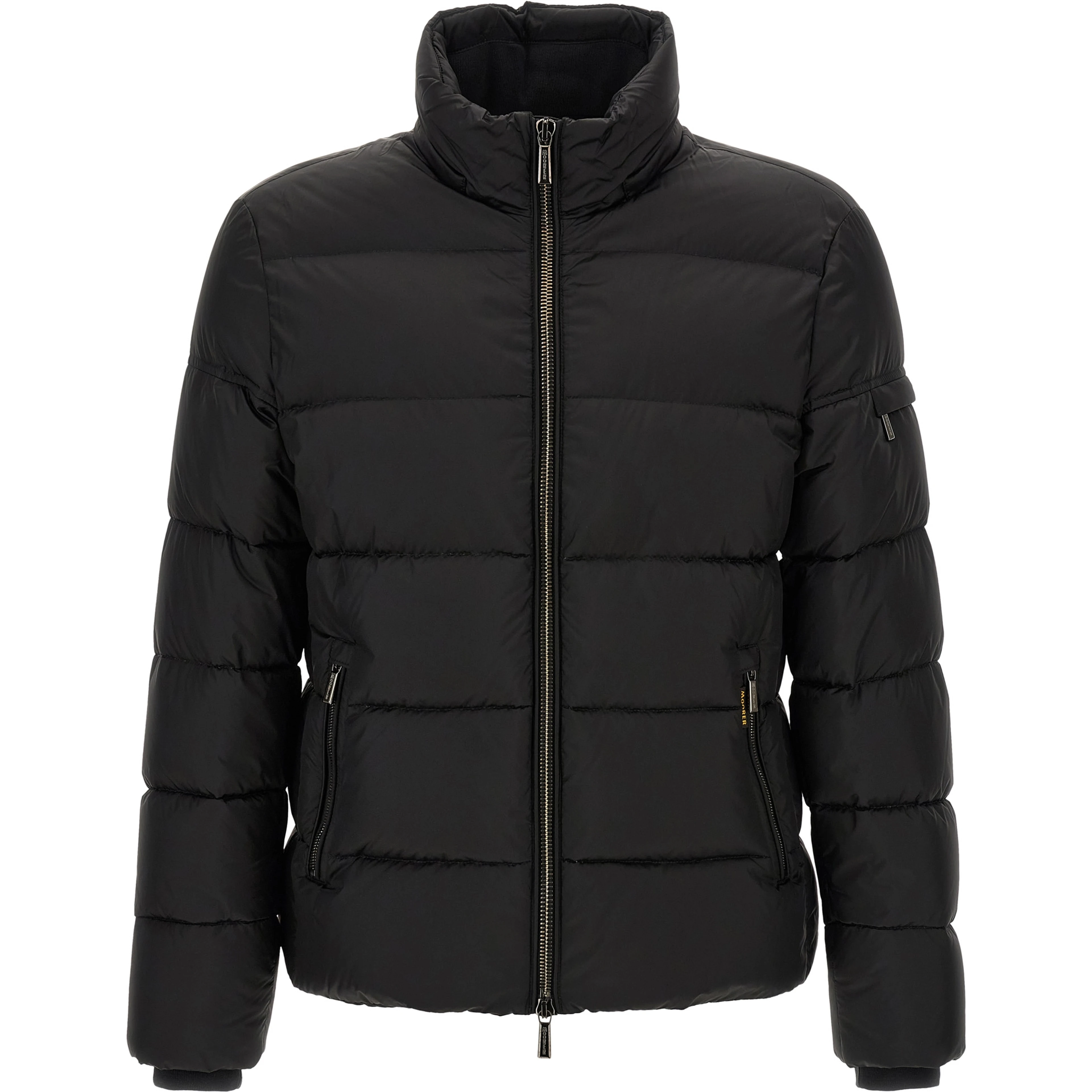 Black Wool Bomber