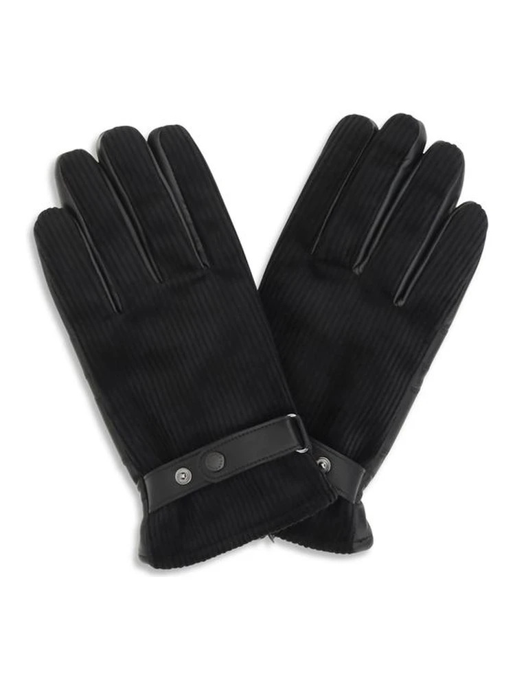Black Calf Leather Bos Taurus Gloves