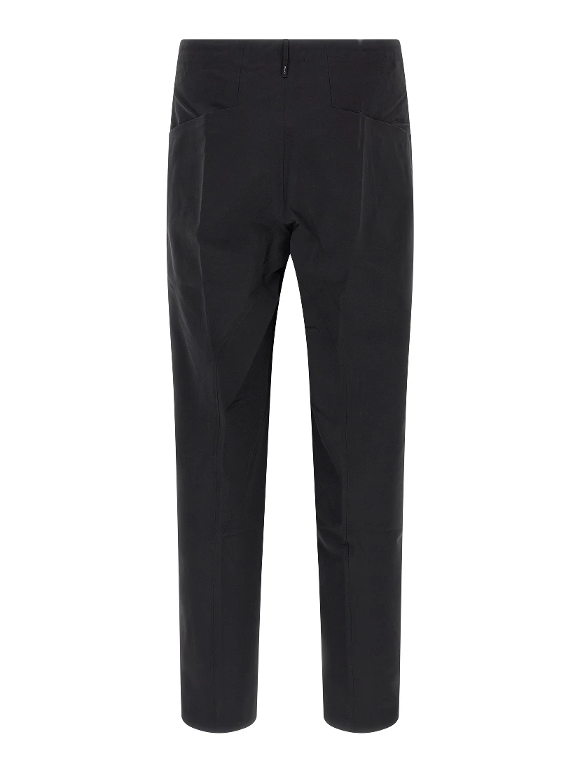 Black Nylon Athletic Pants