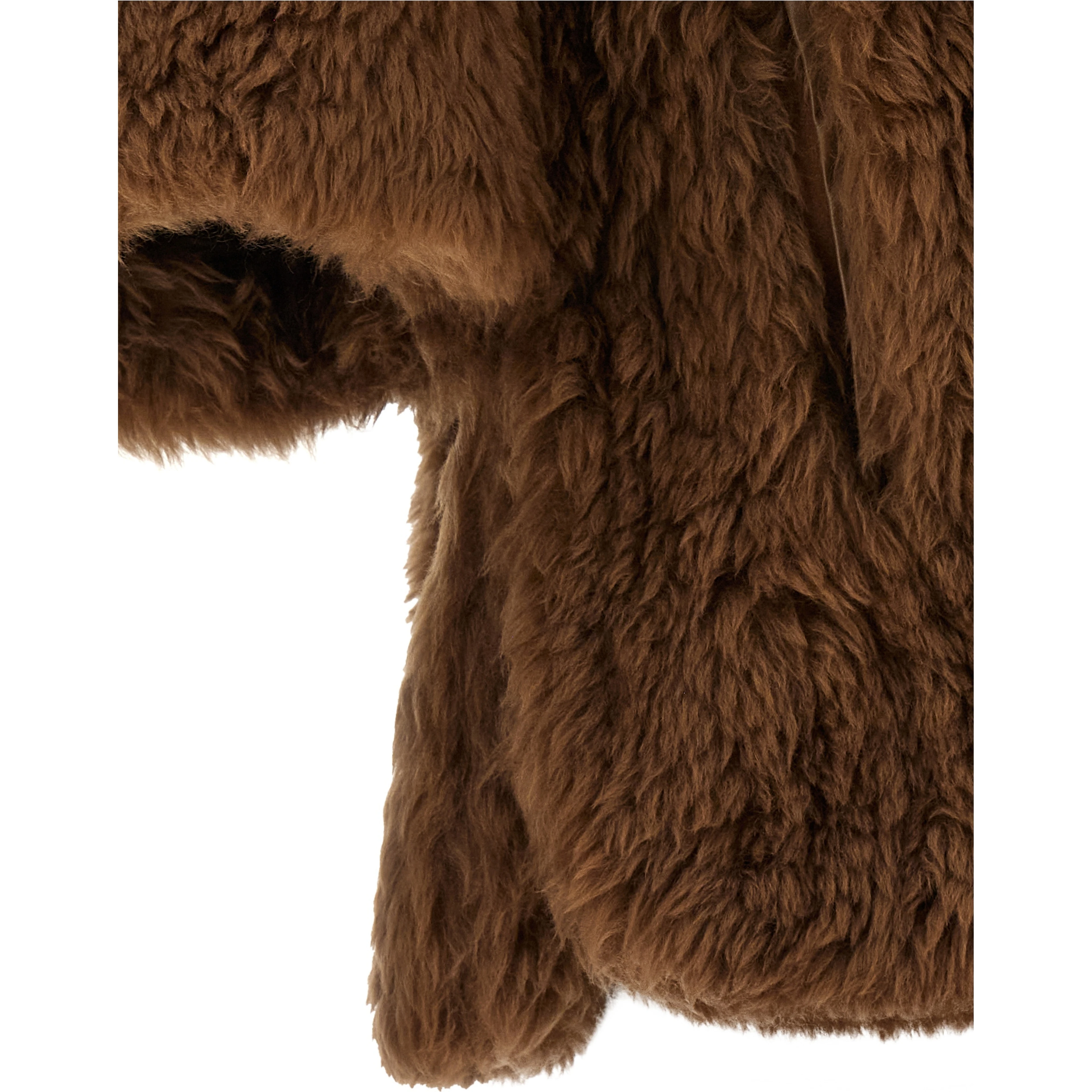 Brown Virgin Wool Coat