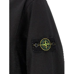 Black Polyester Shell Jacket