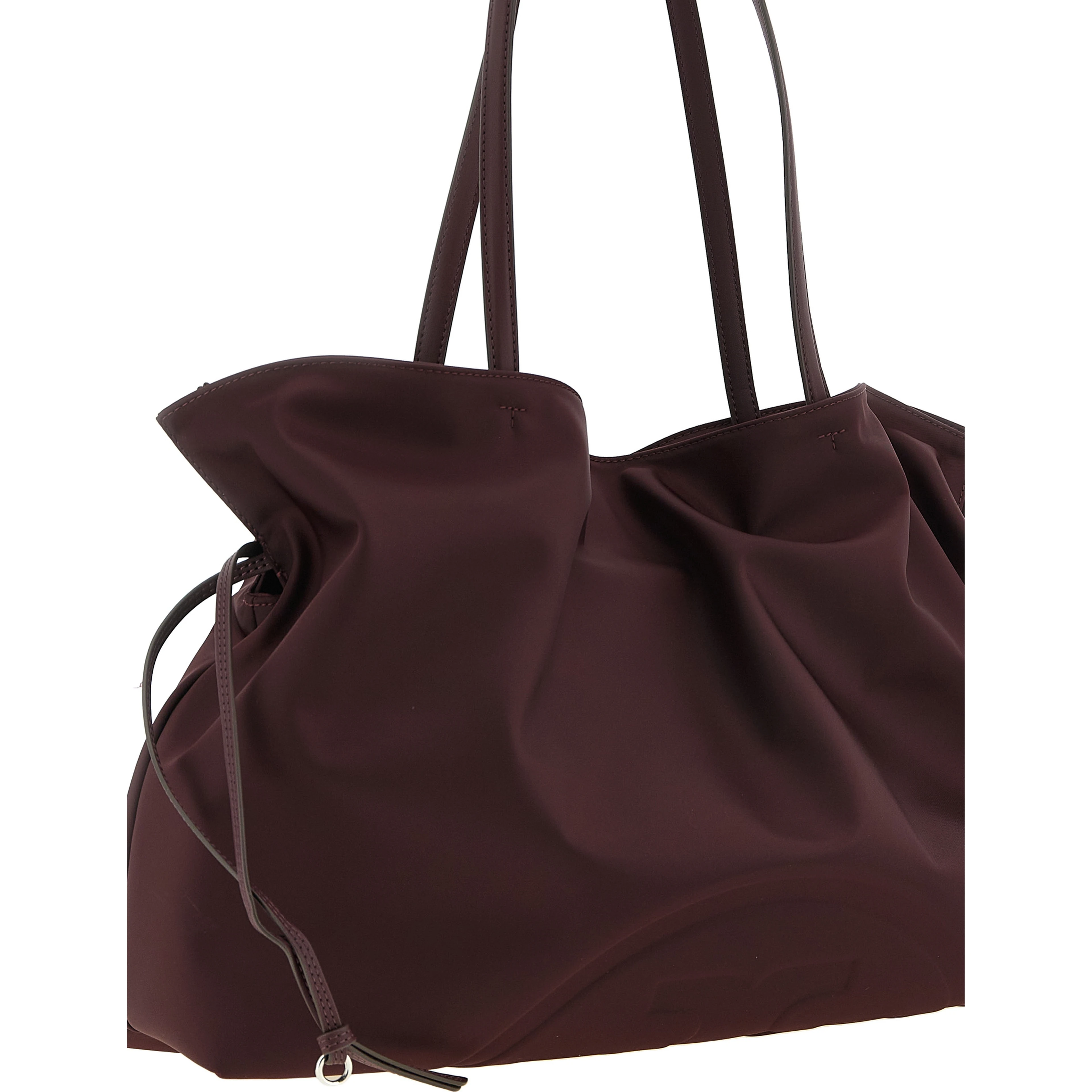 Bordeaux Polyamide Shoulder Bag