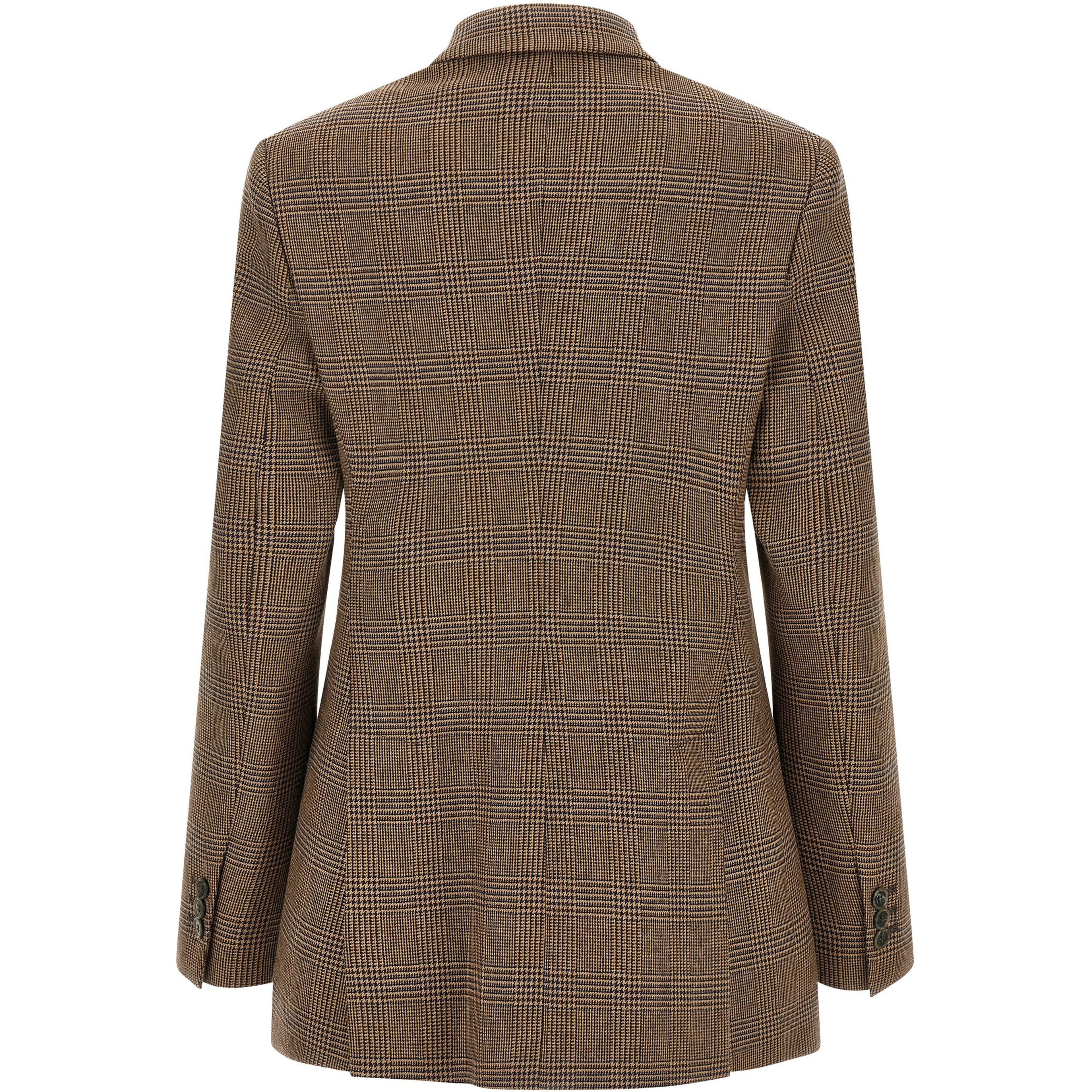 Brown Viscose Blazer
