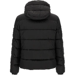 Black Wool Bomber