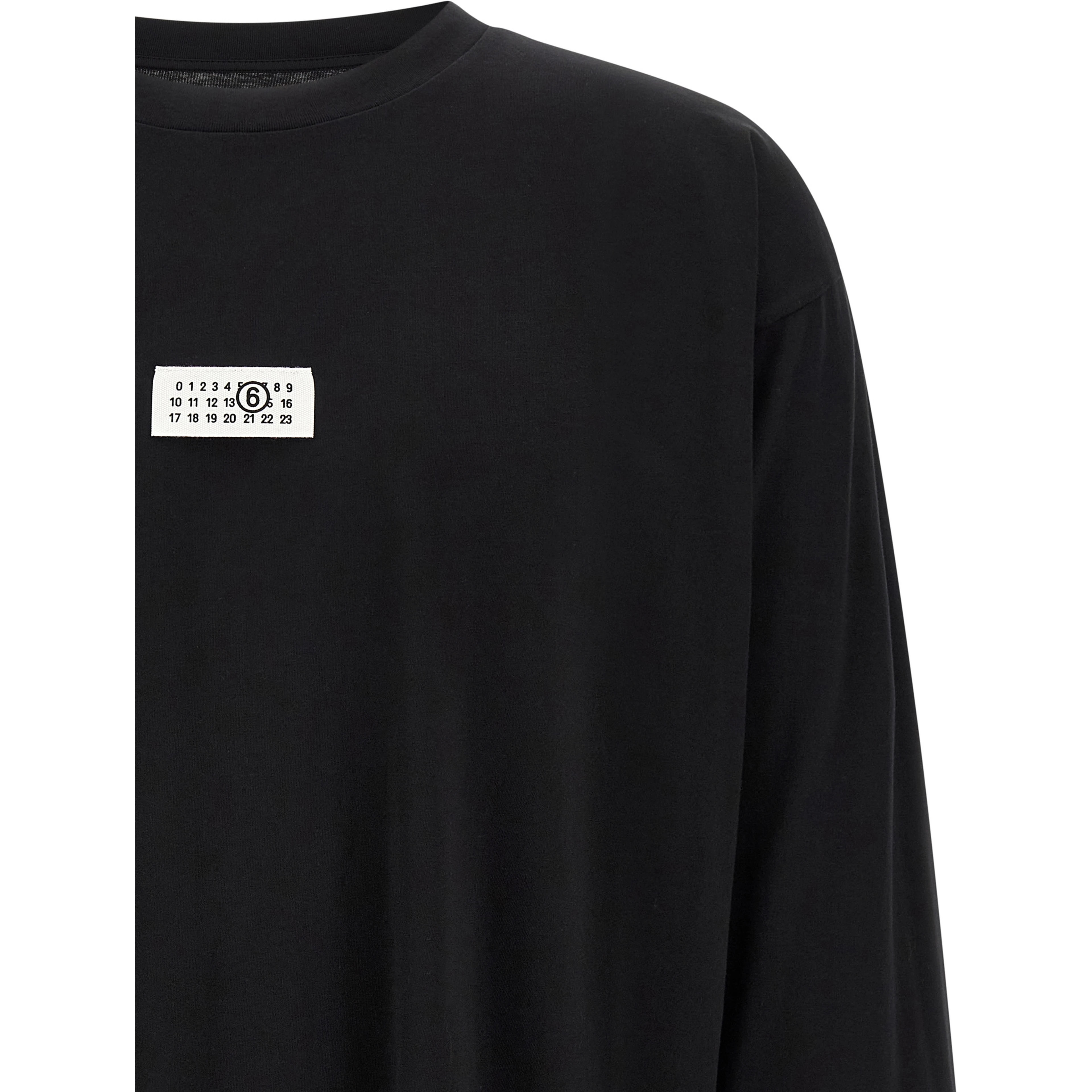 Black Cotton T-Shirt