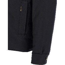 Blue Wool Full-Length Jacket