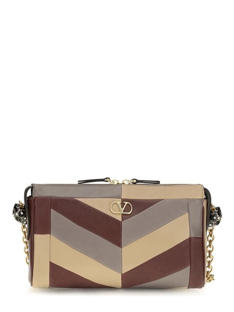 Multicolor Napa Leather / Calf Bos Taurus Shoulder Bag