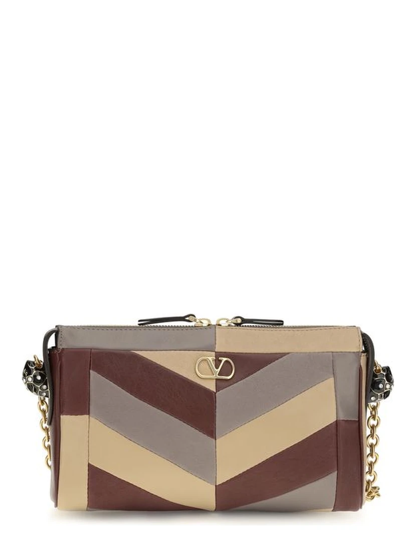 Multicolor Napa Leather / Calf Bos Taurus Shoulder Bag