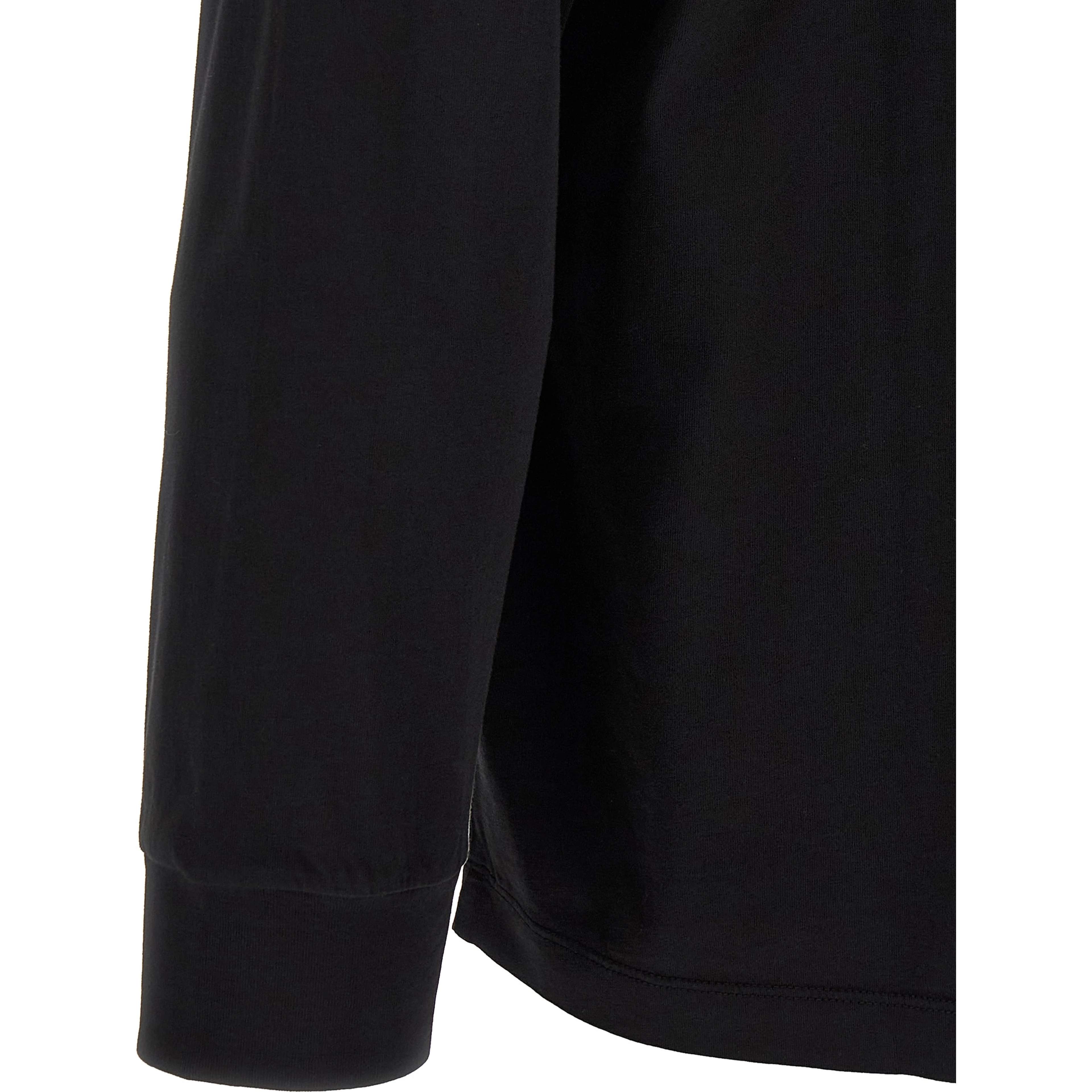 Black Cotton T-Shirt
