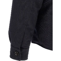 Blue Wool Full-Length Jacket