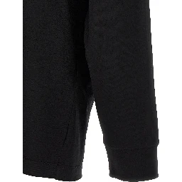 Black Cotton Long Sleeve T-Shirt
