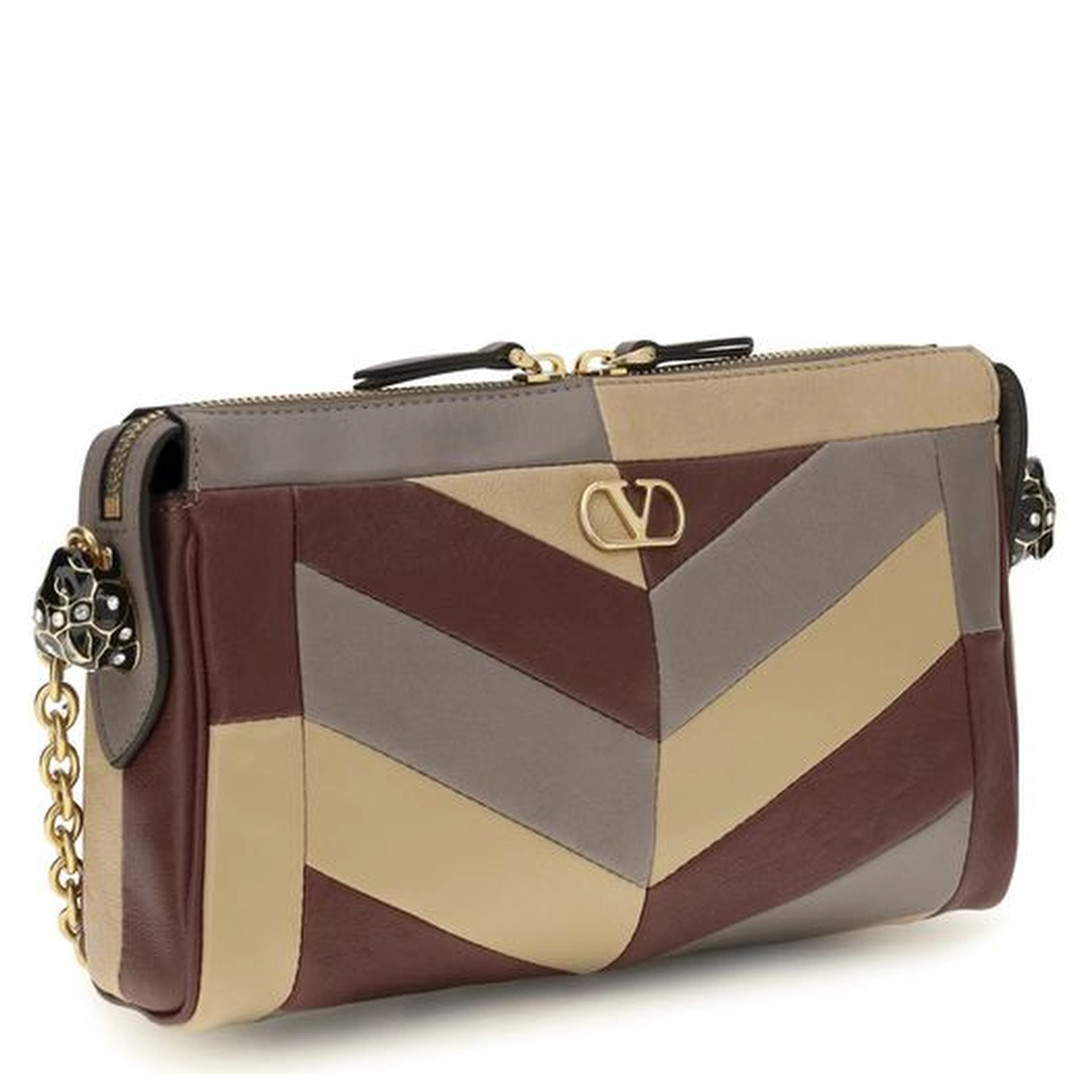 Multicolor Napa Leather / Calf Bos Taurus Shoulder Bag