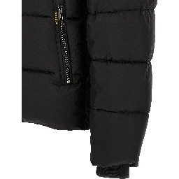 Black Wool Bomber
