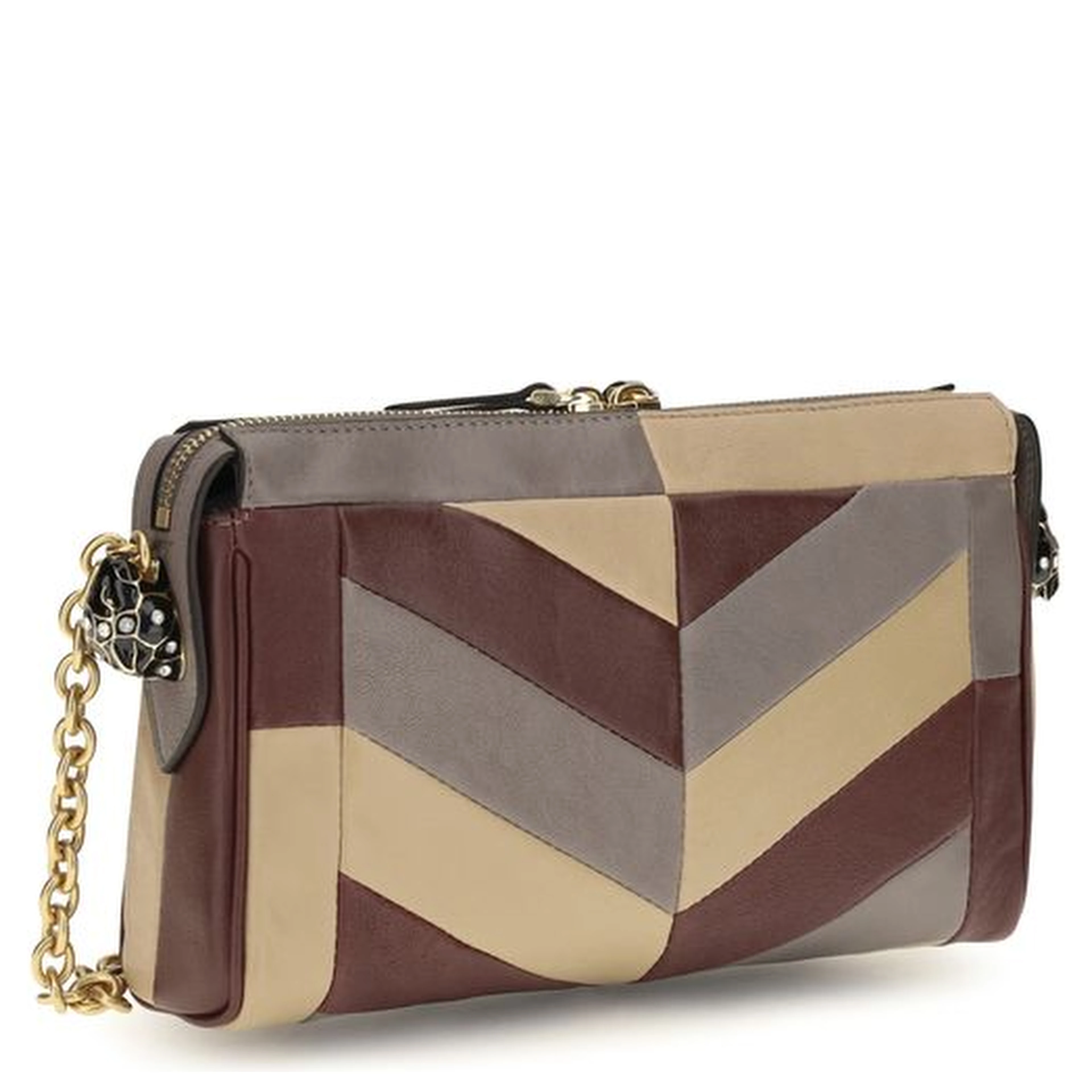 Multicolor Napa Leather / Calf Bos Taurus Shoulder Bag