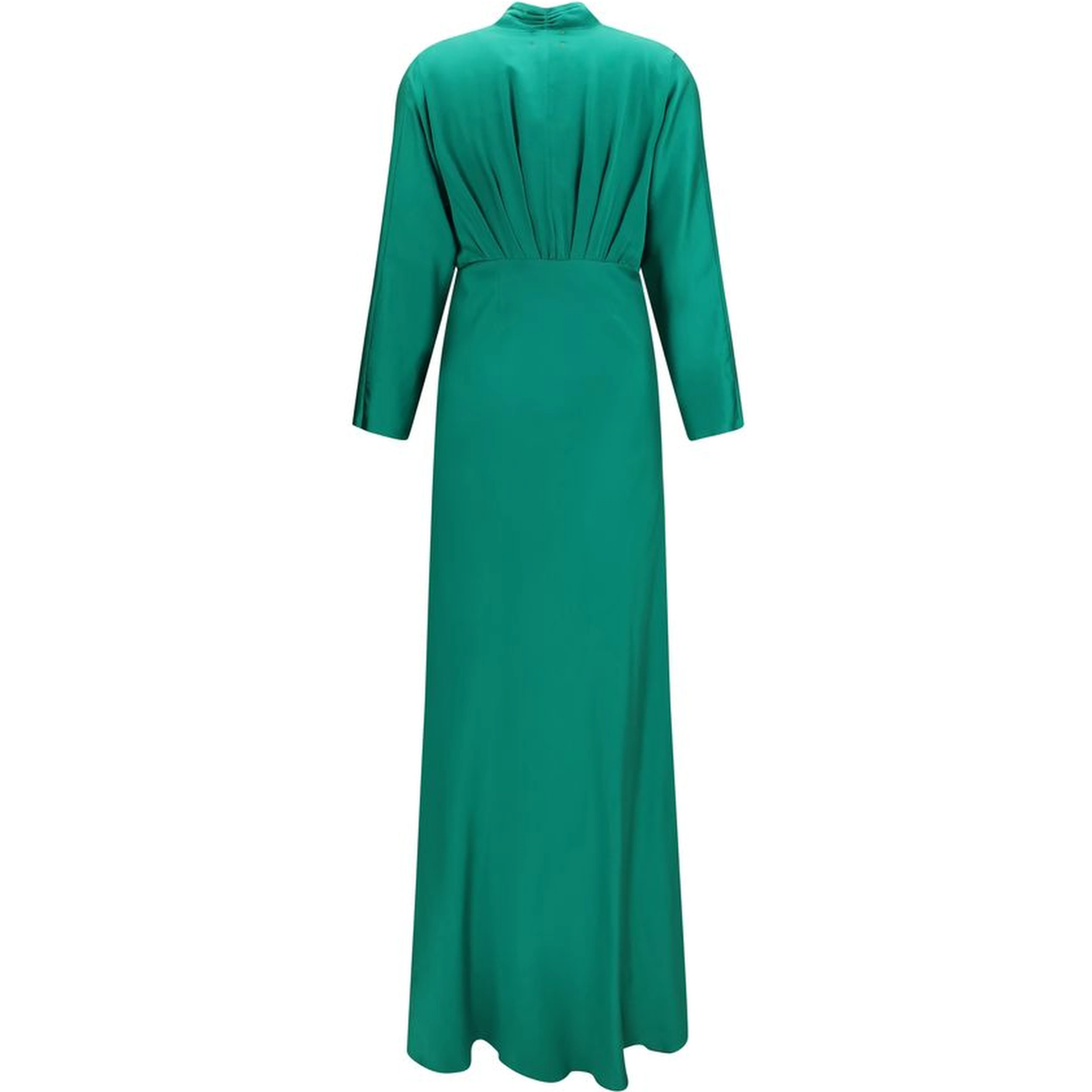 Bicolor Silk Cocktail Dress