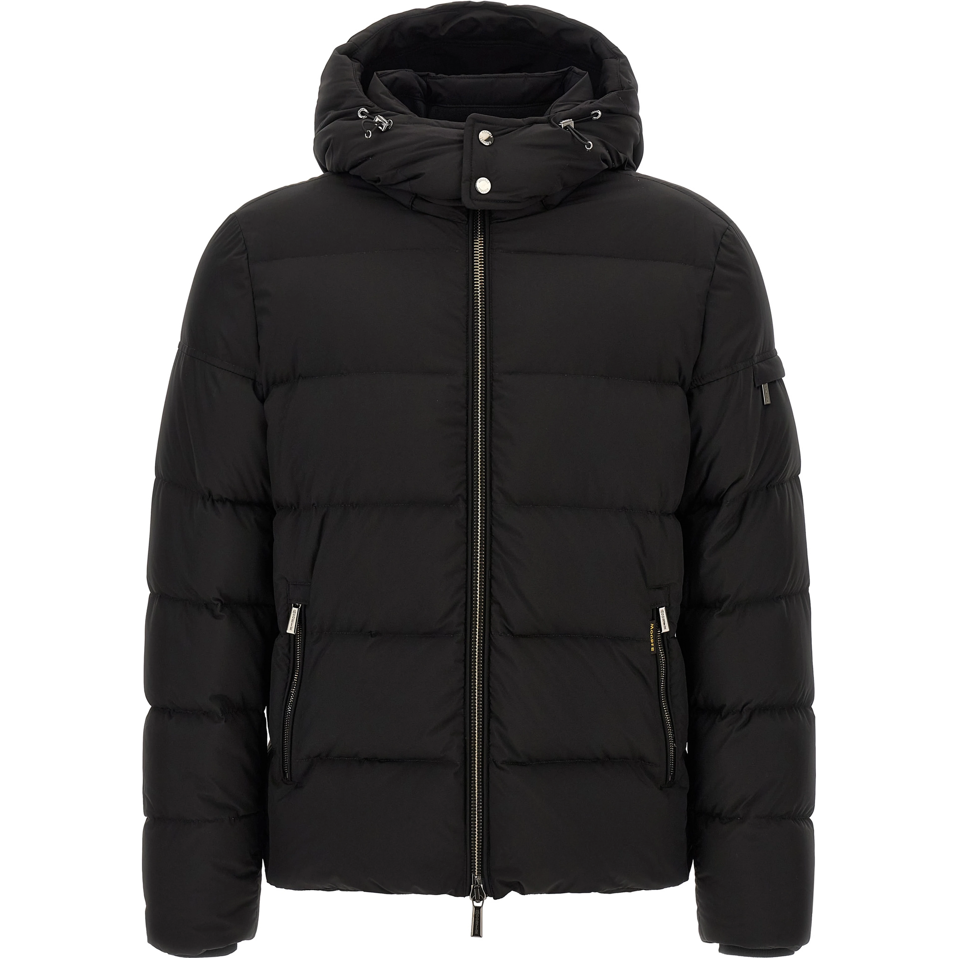 Black Wool Bomber