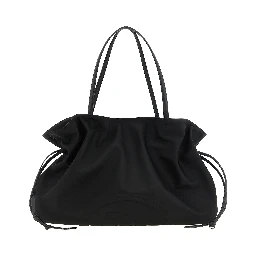 Black Polyamide Shoulder Bag