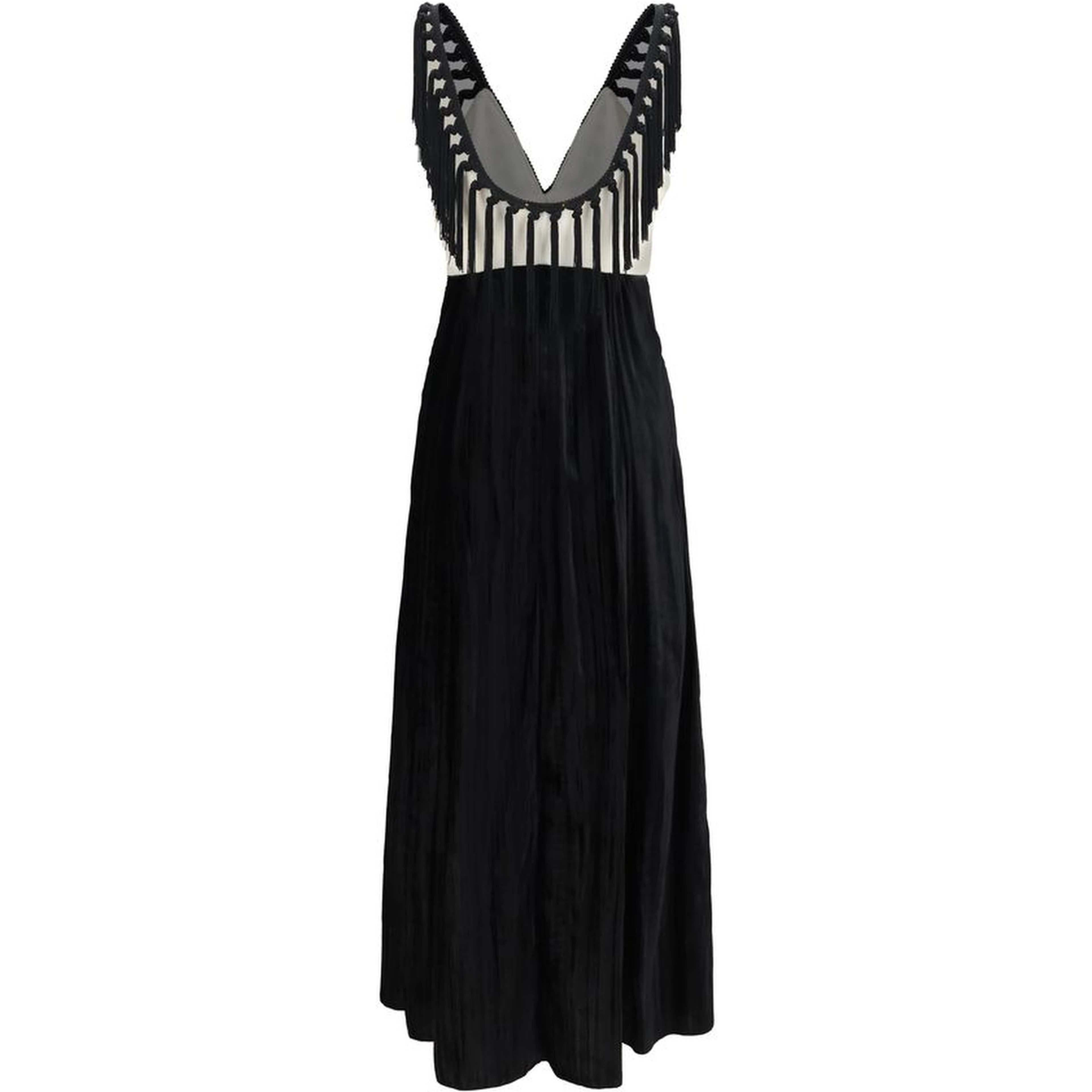 Black Viscose Casual Dress