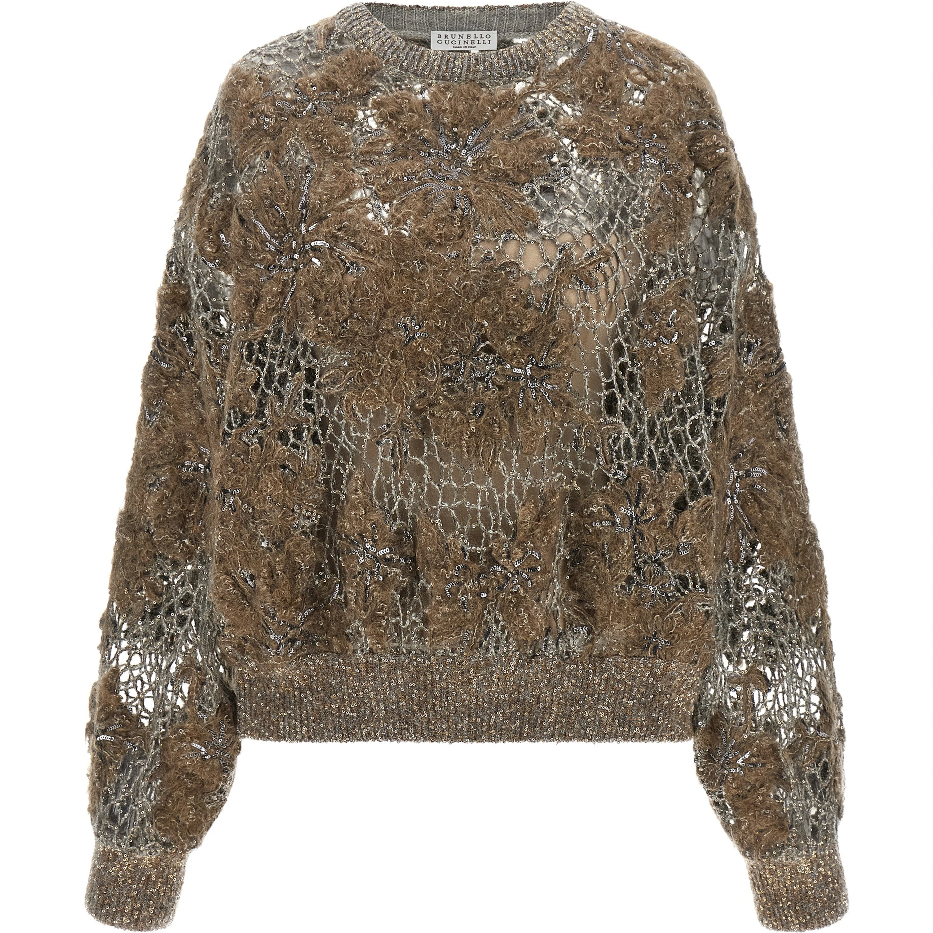 Beige Wool Cardigan