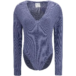 Purple Wool Oves Aries Bodysuit