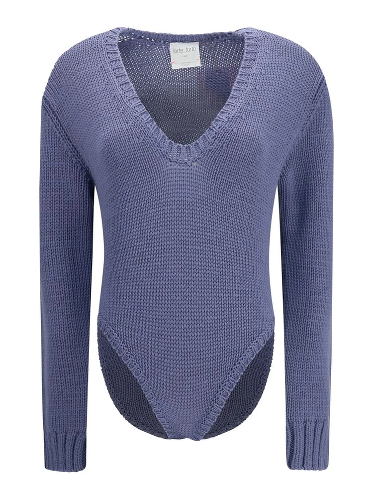 Purple Wool Oves Aries Bodysuit
