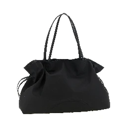 Black Polyamide Shoulder Bag