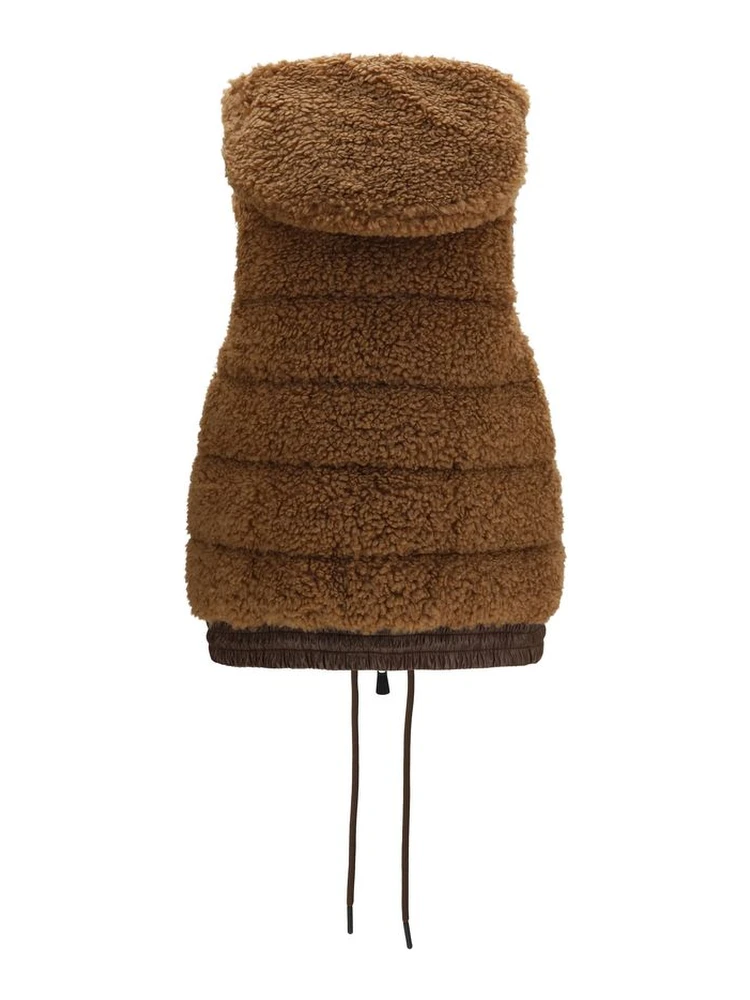 Brown Polyamide Sleeveless Jacket alternative