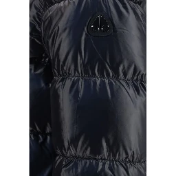 Black Nylon Full-Length Jacket